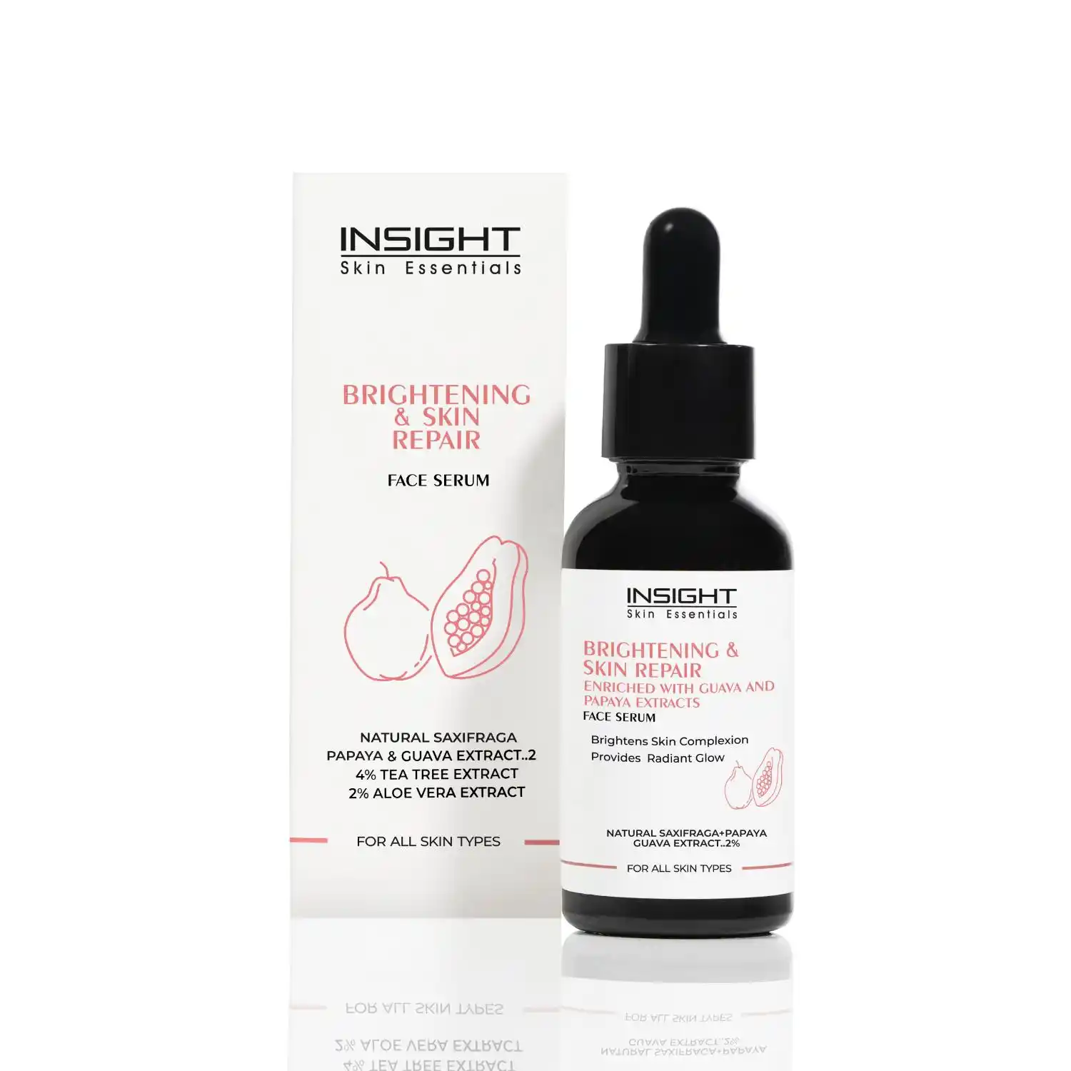 BRIGHTENING & SKIN REPAIR ENRICHED WITH GUAVA & PAPAYA EXTRACTS FACE SERUM