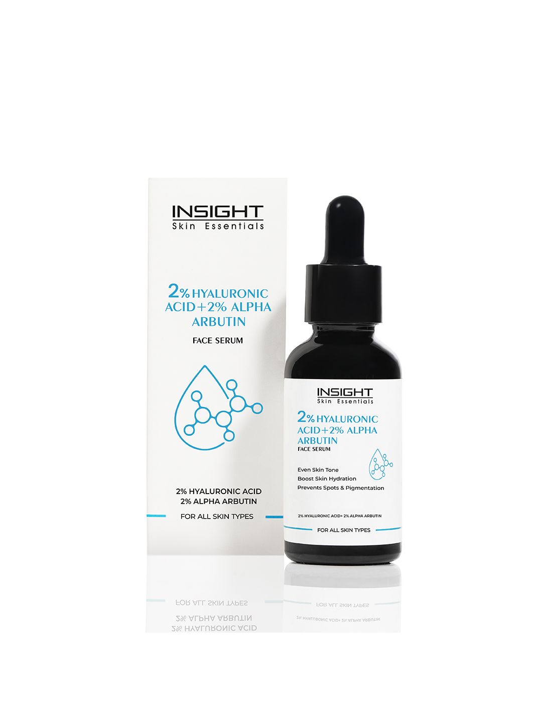 2% HYALURONIC ACID + 2% ALPHA ARBUTIN FACE SERUM